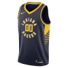 Dres Indiana Pacers Bennedict Mathurin 00 Nike 2022-23 Icon Edition Navy Swingman